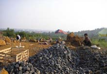 Black Basalt Zhangpu Black, cobblestone