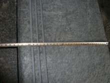 Black Basalt Zhangpu Black, Flamed Staricase.