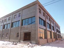 China Baltic Coffee, Blatic Brown Granite Wall cladding project