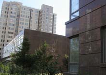 China Baltic Coffee, Blatic Brown Granite Wall cladding project