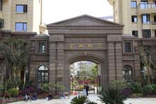 China Baltic Coffee, Blatic Brown Granite Wall cladding project