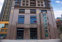 China Baltic Coffee, Blatic Brown Granite Wall cladding project