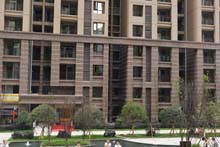 China Baltic Coffee, Blatic Brown Granite Wall cladding project