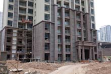 China Baltic Coffee, Blatic Brown Granite Wall cladding project