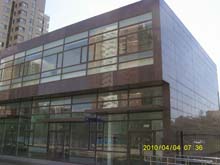 China Baltic Coffee, Blatic Brown Granite Wall cladding project