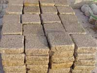 Desert Gold Rusty Granite, Cobblestone