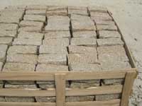 Desert Gold Rusty Granite, Cobblestone