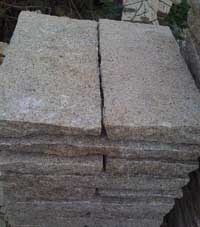 Desert Gold Rusty Granite, Pavers