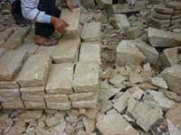 Desert Gold Rusty Granite, Pavers