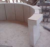 Desert Gold Rusty Granite, Special shape