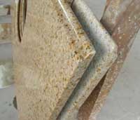 Desert Gold Rusty Granite, Vanity tops