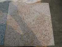 Desert Gold Rusty Granite, Flamed Tiles