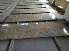 China golden crystal granite, china golden diamond flower granite