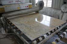 China golden crystal granite, china golden diamond flower granite Slabs 