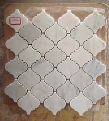 Oriental White Marble Mosaics