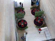 Wooden White Marble Wall Panels